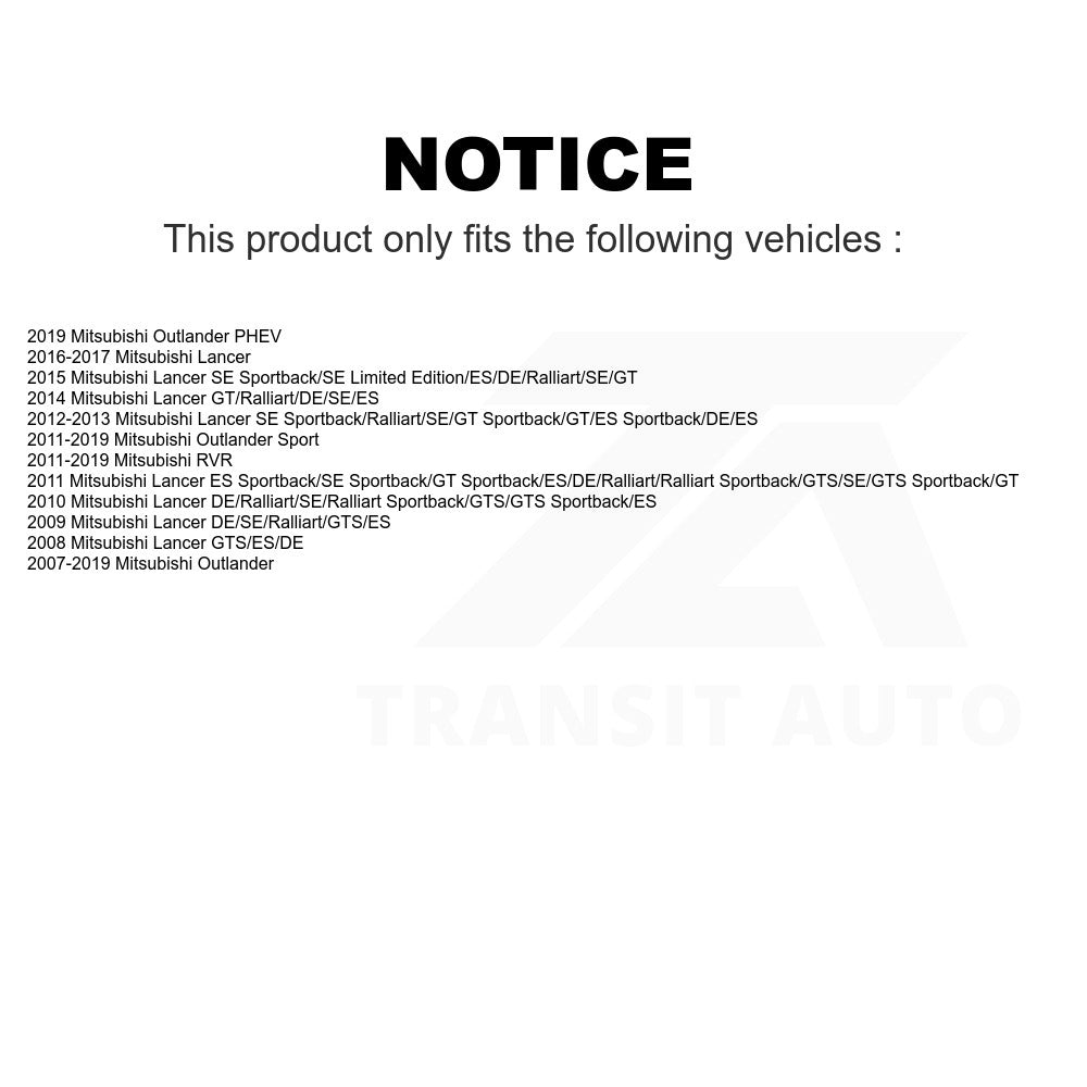 Front Outer Steering Tie Rod End 72-ES800471 For Mitsubishi Outlander Sport Lancer RVR PHEV