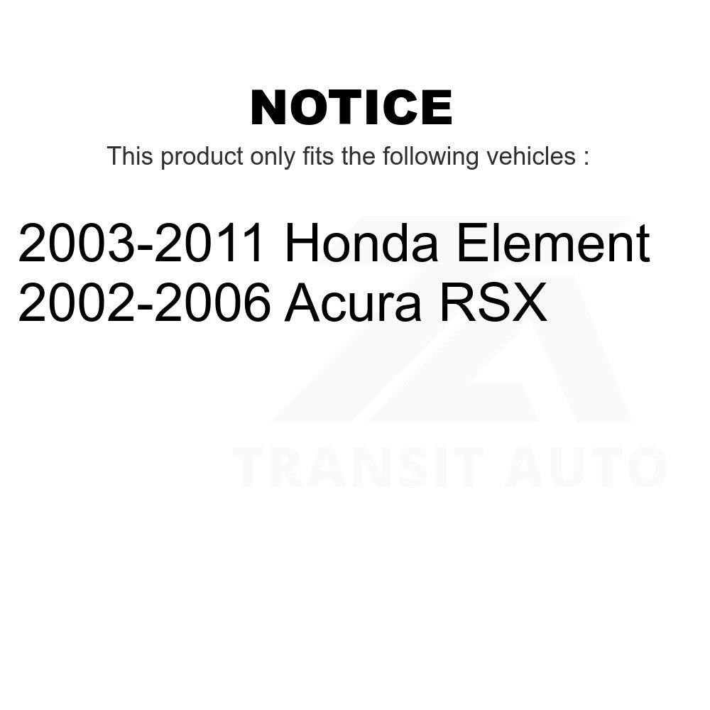 Front Outer Steering Tie Rod End TOR-ES80995 For Honda Element Acura RSX