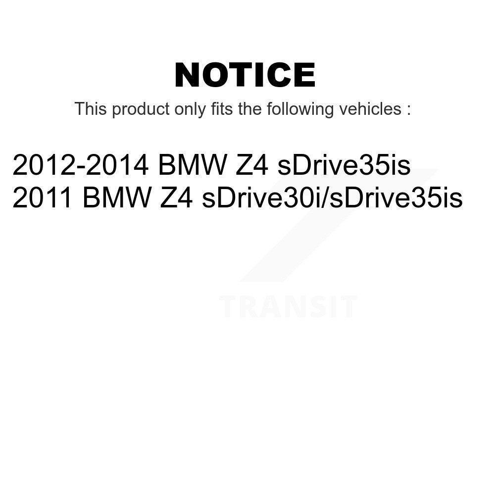 Front Rear Ceramic Brake Pads Kit For BMW Z4 KCX-100317