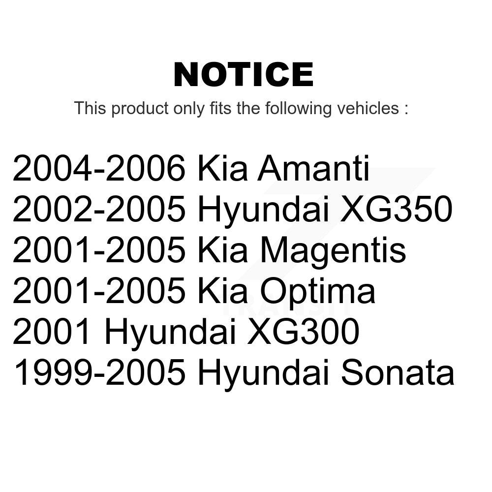 Front Rear Suspension Link Kit For Hyundai Sonata Kia Optima XG350 Amanti XG300 Magentis K72-100841