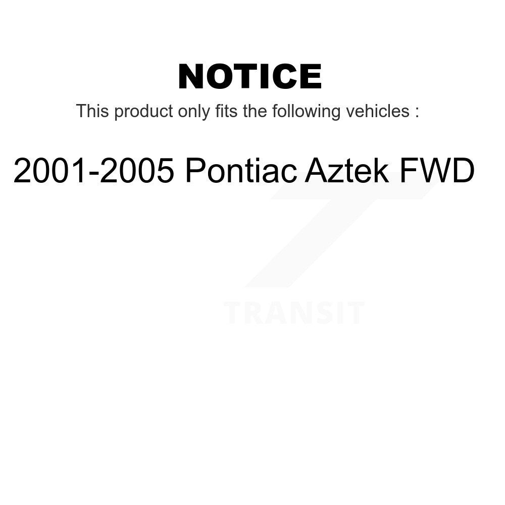 Front Rear Suspension Strut Kit For 2001-2005 Pontiac Aztek FWD K78-100922