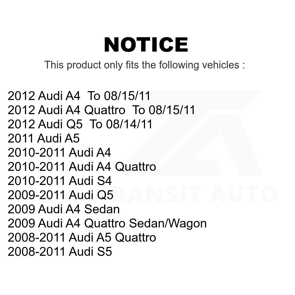 Front Right Lower Forward Suspension Control Arm TOR-CK641153 For Audi Q5 A4 Quattro A5 S5 S4