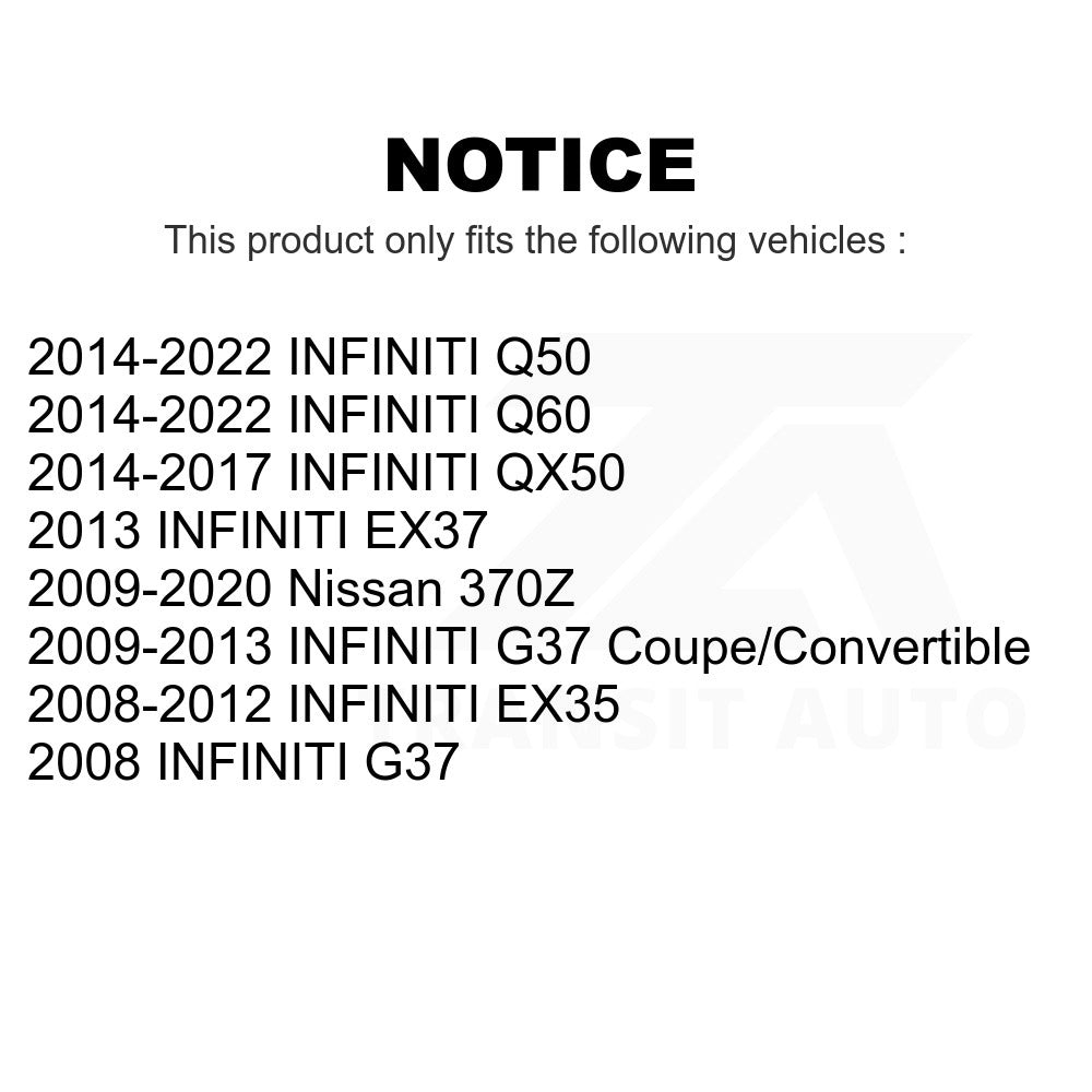 Front Right Upper Suspension Control Arm Ball Joint Assembly TOR-CB4026 For INFINITI G37 Q50 Nissan 370Z QX50 Q60 EX35 EX37
