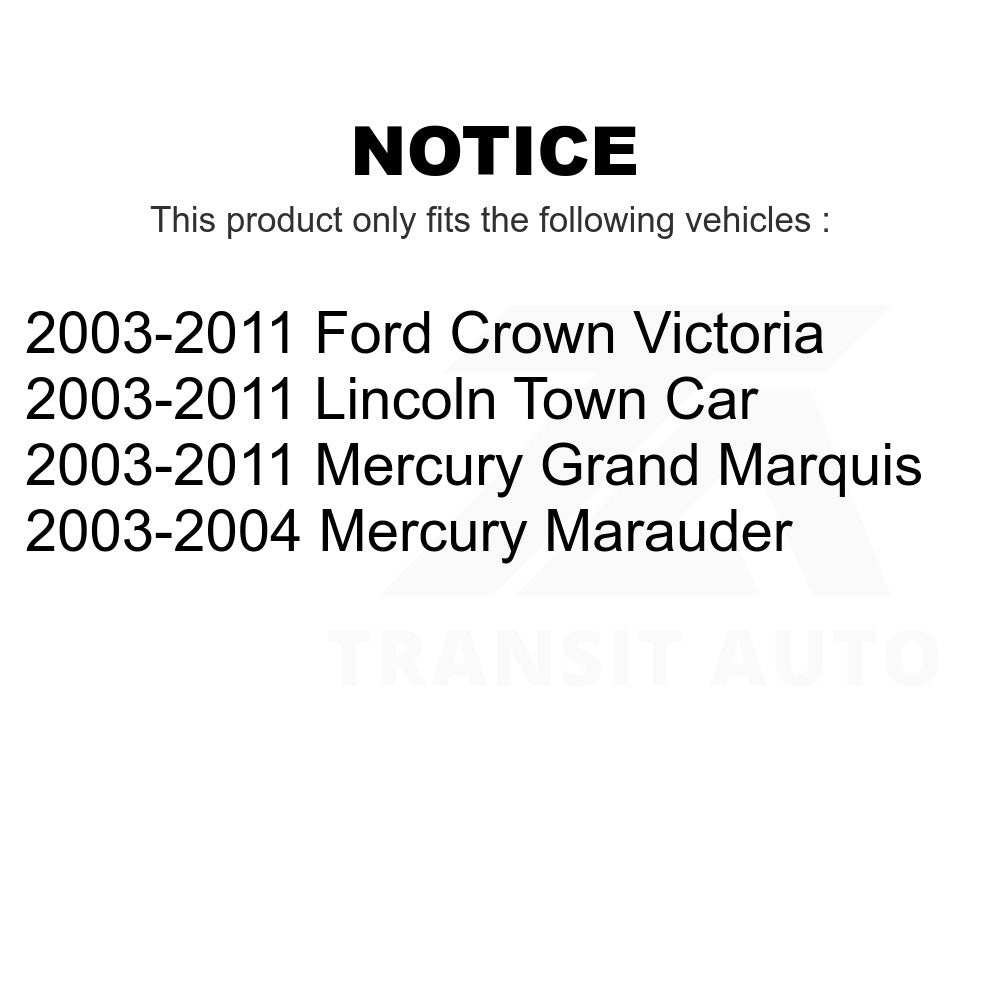 Front Semi-Metallic Disc Brake Pads SIM-931 For Ford Crown Victoria Mercury Grand Marquis Lincoln Town Car Marauder