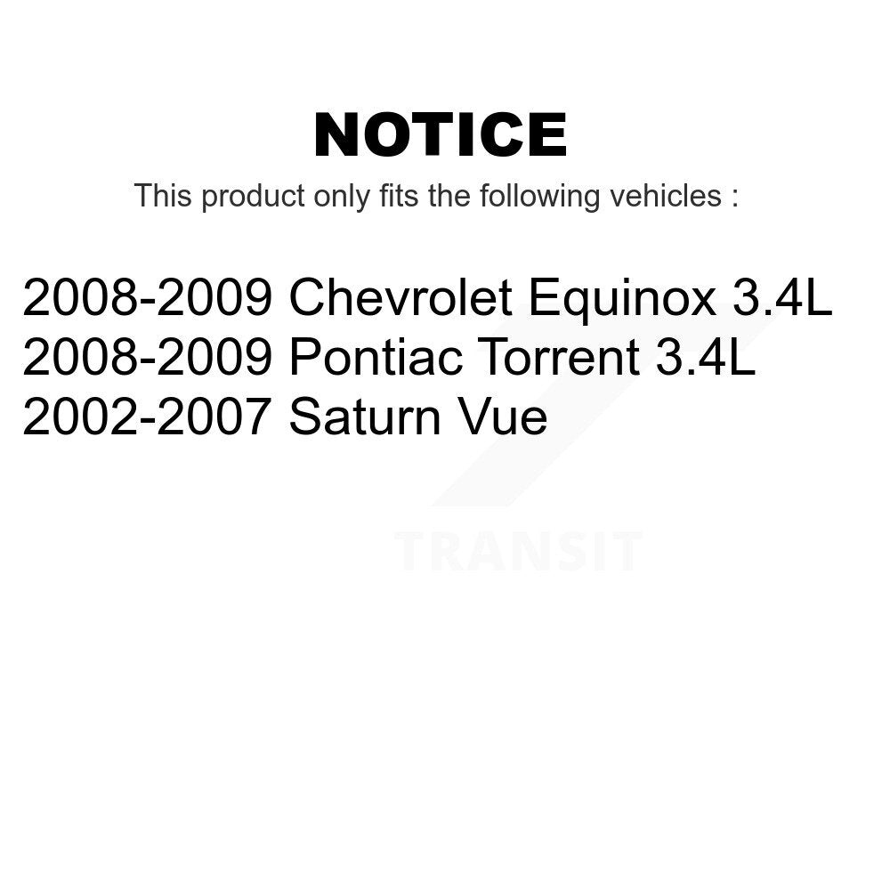 Front Steering Tie Rod End Kit For Saturn Vue Chevrolet Equinox Pontiac Torrent KTR-101970