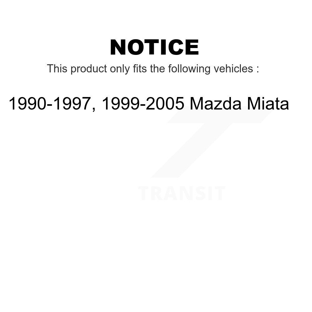 Front Suspension Ball Joints Pair For 1990-1997 1999-2005 Mazda Miata KTR-101271