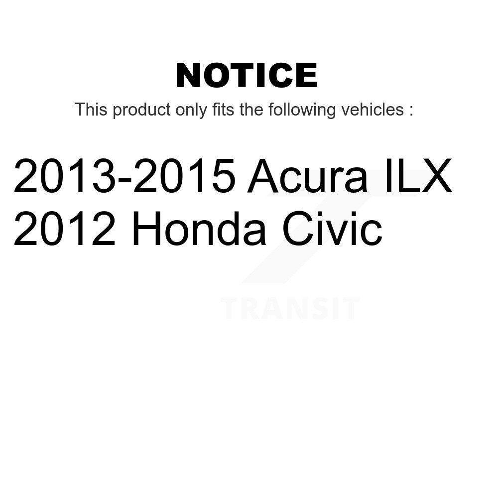 Front Suspension Control Arm And Ball Joint Assembly Kit For Honda Civic Acura ILX KTR-104097