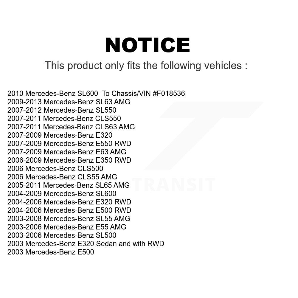 Front Suspension Control Arm And Ball Joint Assembly Kit For Mercedes-Benz E350 E320 SL500 E500 SL550 CLS550 CLS500 SL55 AMG E550 E55 SL63 E63 CLS55 SL600 CLS63 SL65 KTR-101548