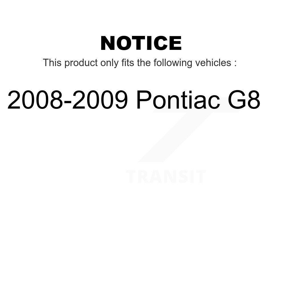 Front Suspension Stabilizer Bar Link Kit For 2008-2009 Pontiac G8 KTR-100852
