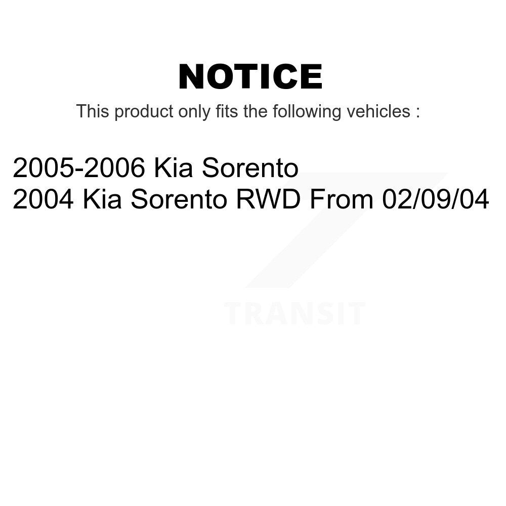 Front Suspension Stabilizer Bar Link Kit For Kia Sorento KTR-101665