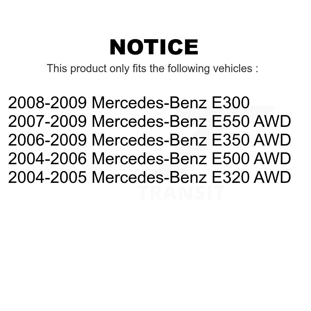 Front Suspension Stabilizer Bar Link Kit For Mercedes-Benz E350 E320 E500 E550 E300 KTR-101662