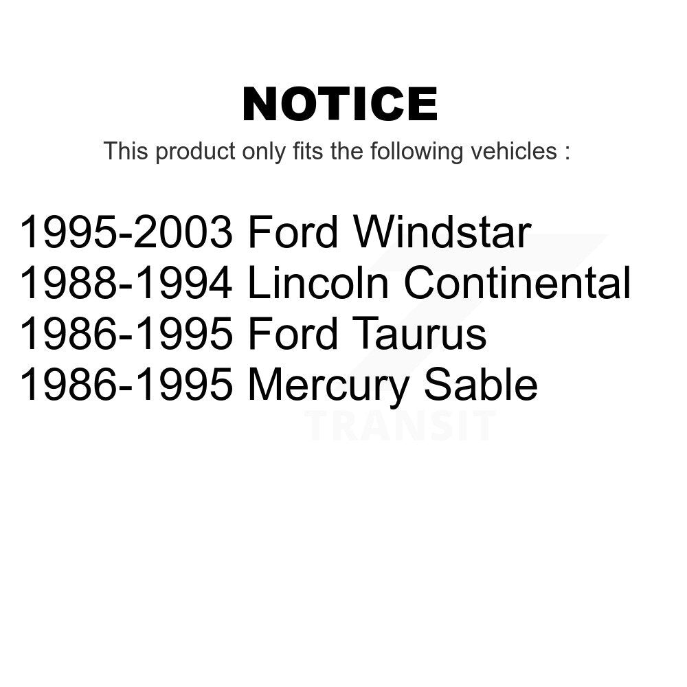 Front Suspension Stabilizer Bar Link Pair For Ford Windstar Taurus Mercury Sable Lincoln Continental KTR-100801