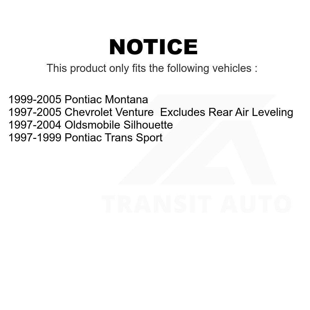 Front Suspension Strut Coil Spring Assembly 78A-11210 For Chevrolet Venture Pontiac Montana Oldsmobile Silhouette Trans Sport