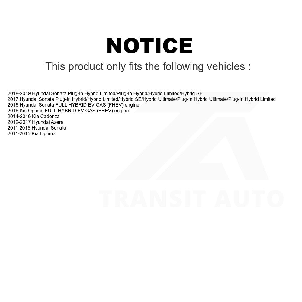 Front Suspension Strut Hardware Kit 73-908997 For Hyundai Sonata Kia Optima Azera Cadenza