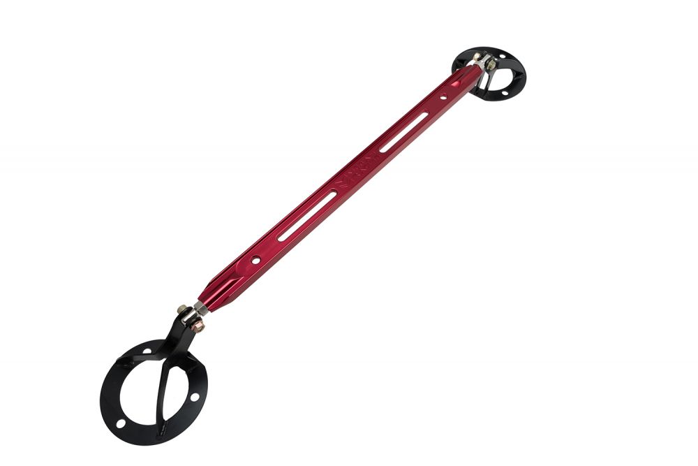 Front Upper Strut Tower Bar for Toyota Supra 86-92 - Red - MR-SB-TS8692FU-R