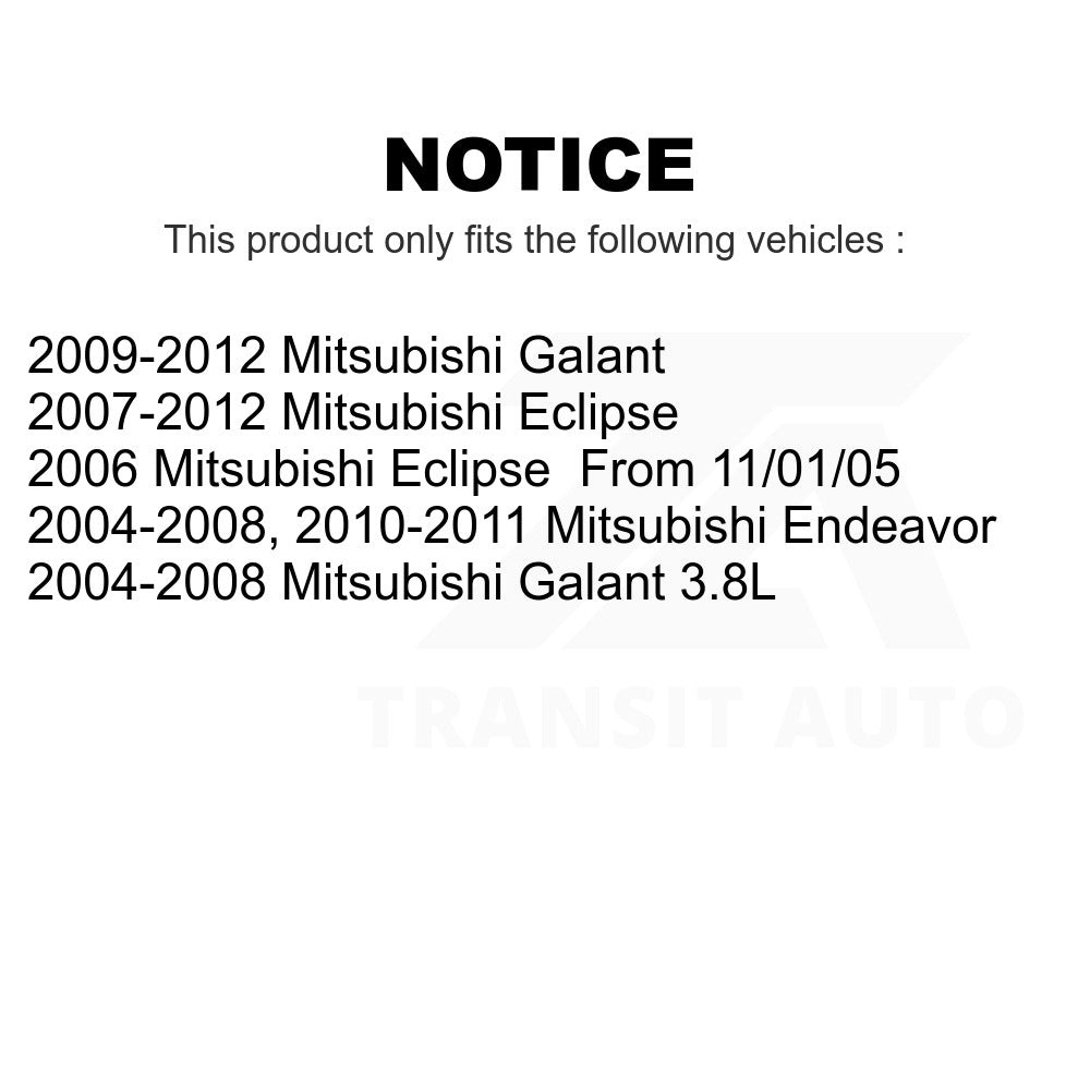 Front Wheel Bearing Hub Assembly 70-513219 For Mitsubishi Galant Eclipse Endeavor