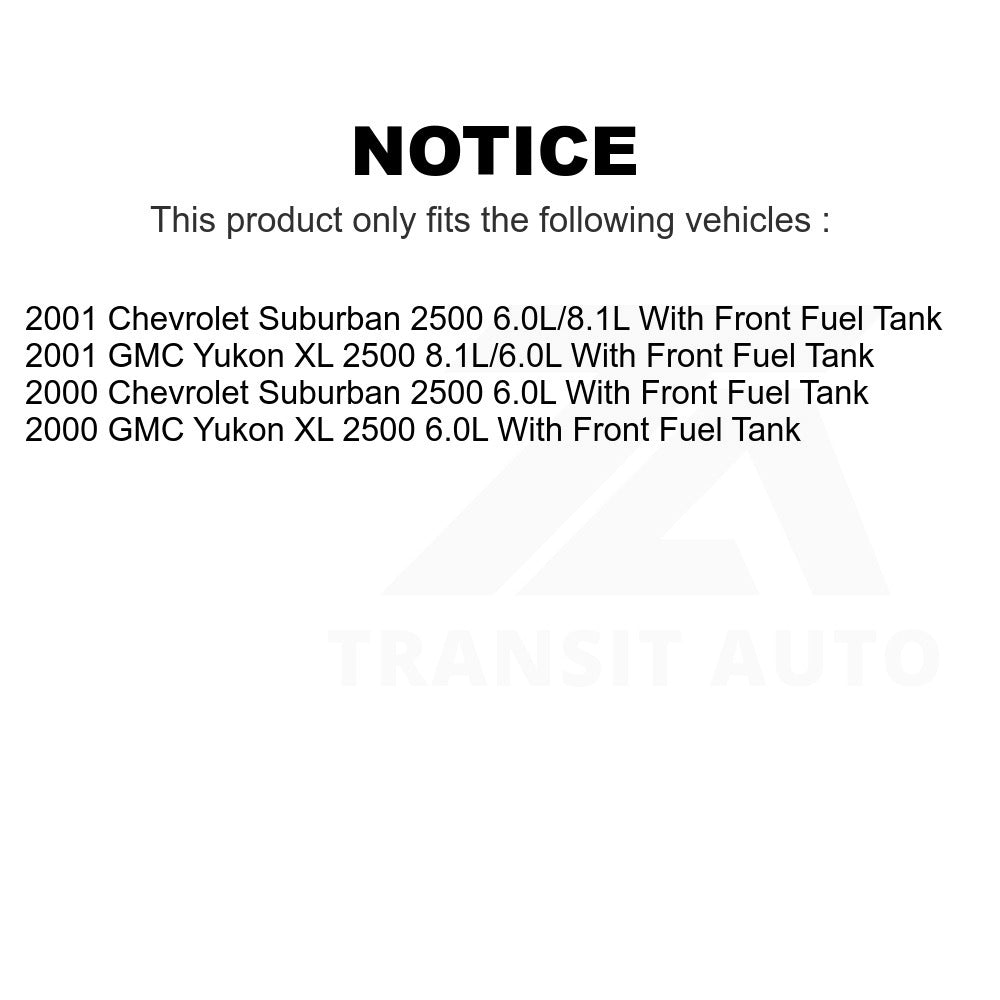 Fuel Pump Module Assembly AGY-00310199 For Chevrolet Suburban 2500 GMC Yukon XL With Front Tank
