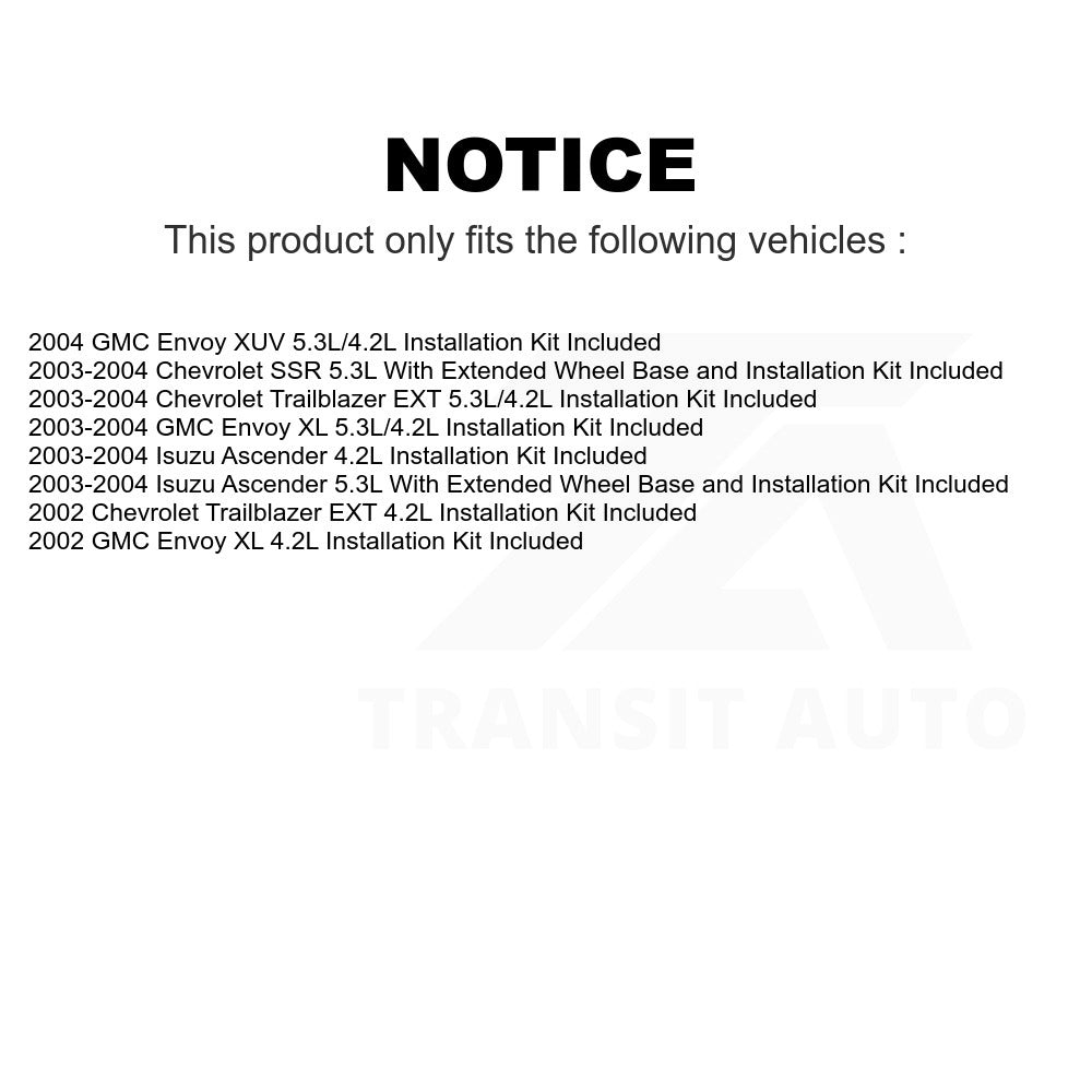 Fuel Pump Module Assembly AGY-00310222 For Chevrolet Trailblazer EXT GMC Envoy XL XUV SSR Isuzu Ascender