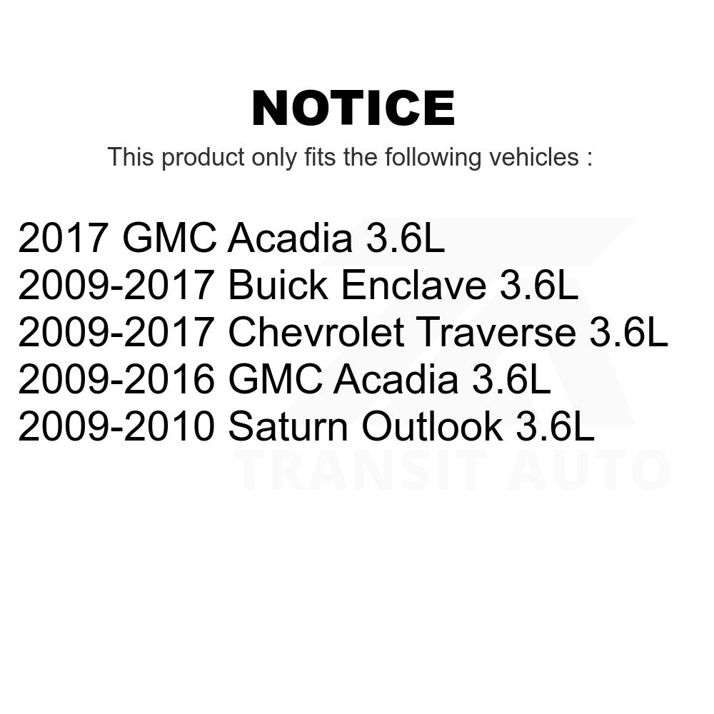 Fuel Pump Module Assembly AGY-00310590 For Chevrolet Traverse GMC Acadia Buick Enclave Saturn Outlook 3.6L