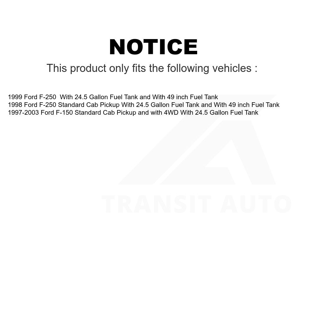 Fuel Tank Strap AGY-01110129 For Ford F-150 F-250