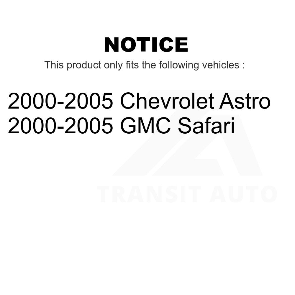 Fuel Tank Strap AGY-01110180 For 2000-2005 Chevrolet Astro GMC Safari