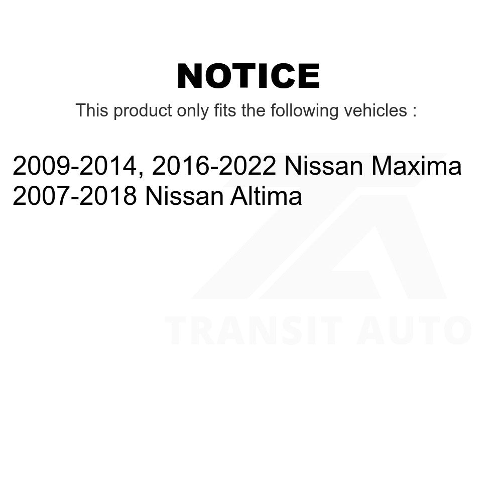 Fuel Tank Strap AGY-01110345 For Nissan Altima Maxima