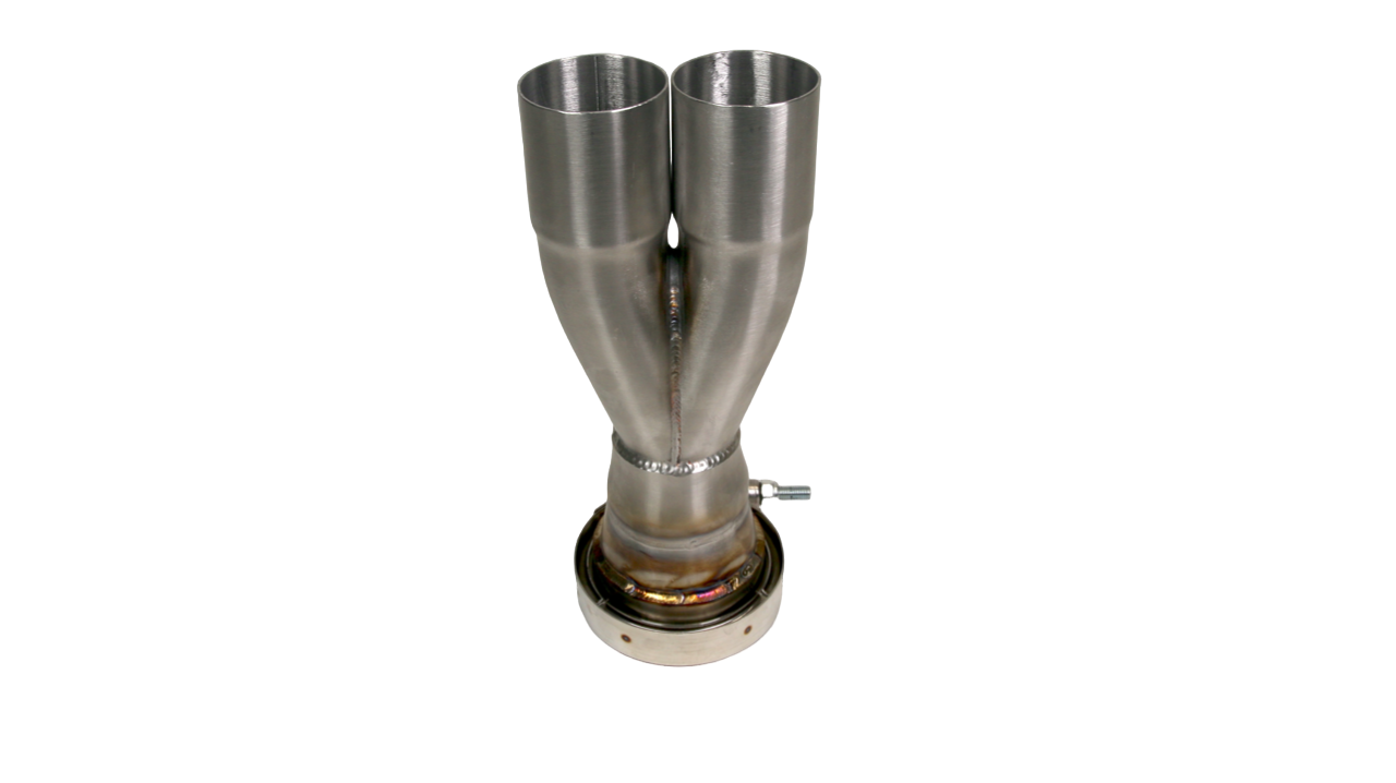 PLM K-Series K20 Civic Si FG Header with 3" V-band Collector