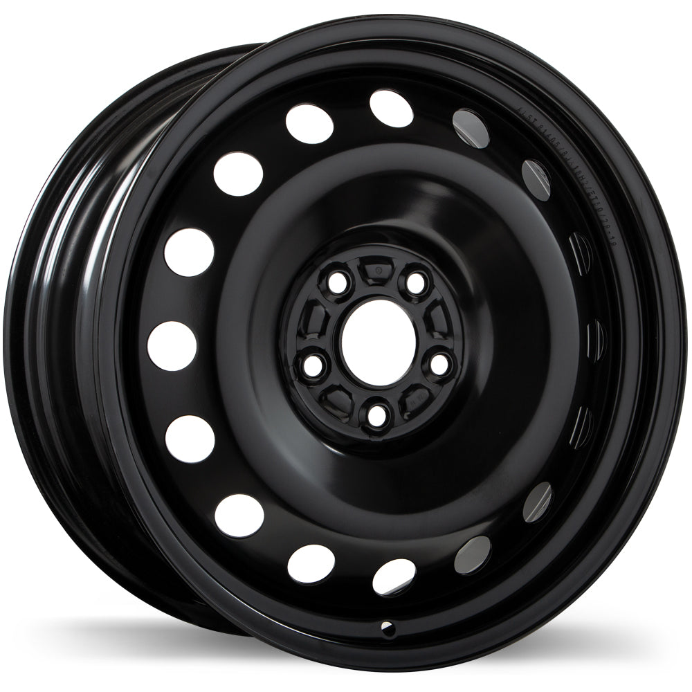 Steel / Acier Steel Wheel 18x8.0 5x114.3mm +50 66.1mm BLK