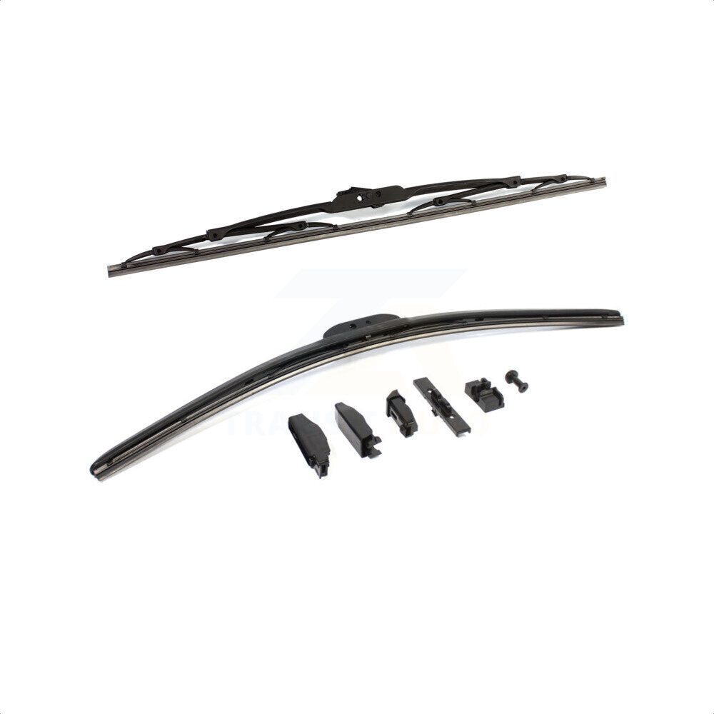 Front Wiper Blades Kit For Chevrolet Cobalt Cavalier Pontiac Grand Am Nissan Sentra Subaru Impreza Oldsmobile Alero Sunfire Toyota Yaris iA G5 Scion Saab 9-2X Pursuit K90-100064