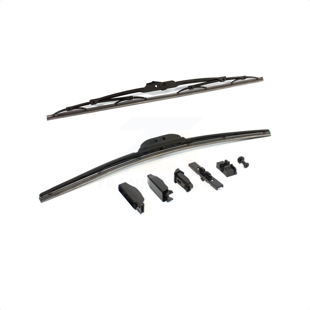 Front Wiper Blades Kit For Ford Honda Civic Toyota Corolla Hyundai Escape Elantra Escort Nissan 350Z Accent Prizm Mazda Geo Mercury Tribute Chevrolet Mariner RX-8 Metro Subaru Legacy Tracer K90-100089