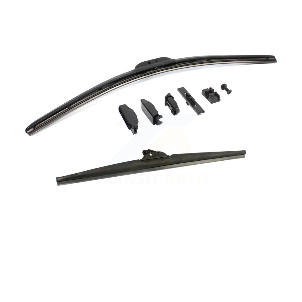 Front Wiper Blades Kit For Toyota Tacoma Dodge Durango Honda Pilot Chevrolet Impala Saturn Nissan Cadillac Jeep Grand Cherokee Pathfinder CTS Lexus GX470 Solara SL2 Maxima SRX SL1 INFINITI K90-100343