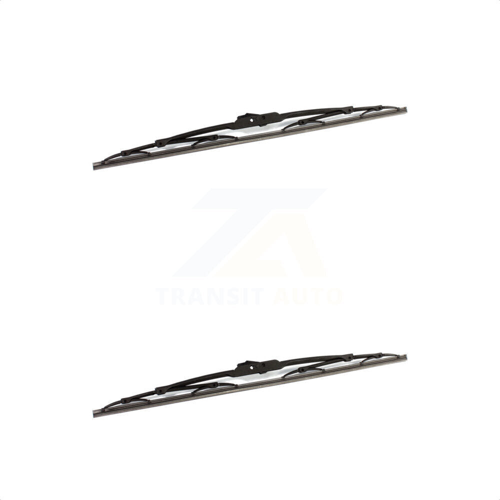 Front 21" + All-Season Wiper Blades Pair For Jeep Grand Cherokee Patriot Chevrolet Corvette Nissan Volvo Dodge Durango Jaguar NV2500 Saab NV3500 9-3 S70 Audi 850 V70 300ZX XK8 NV1500 TT K90-100564