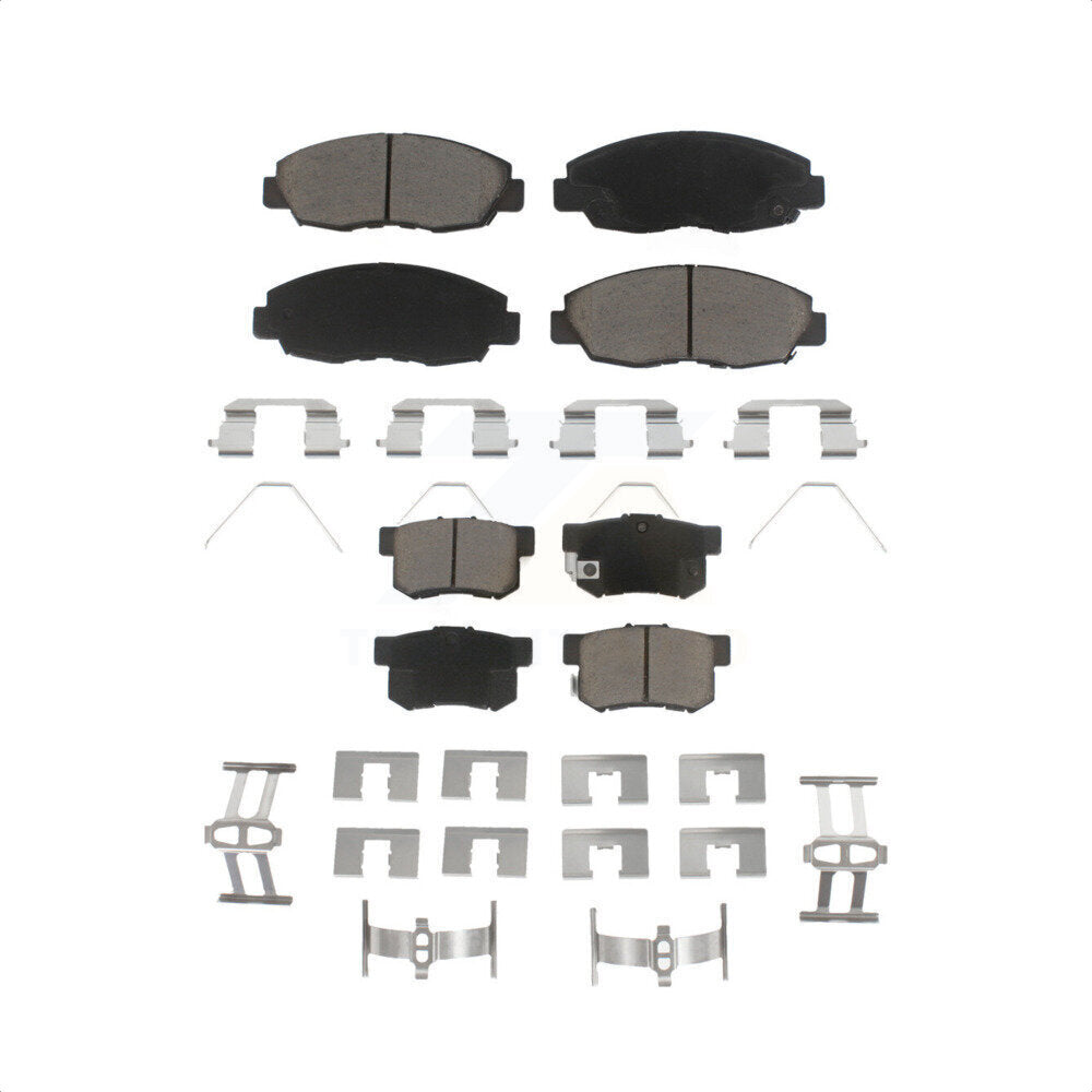 Front Rear Ceramic Brake Pads Kit For Honda Civic KCX-100268