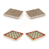 Air And Cabin Filters Kit For 2016 Chevrolet Cruze Turbocharged Old Body Style KFL-100622