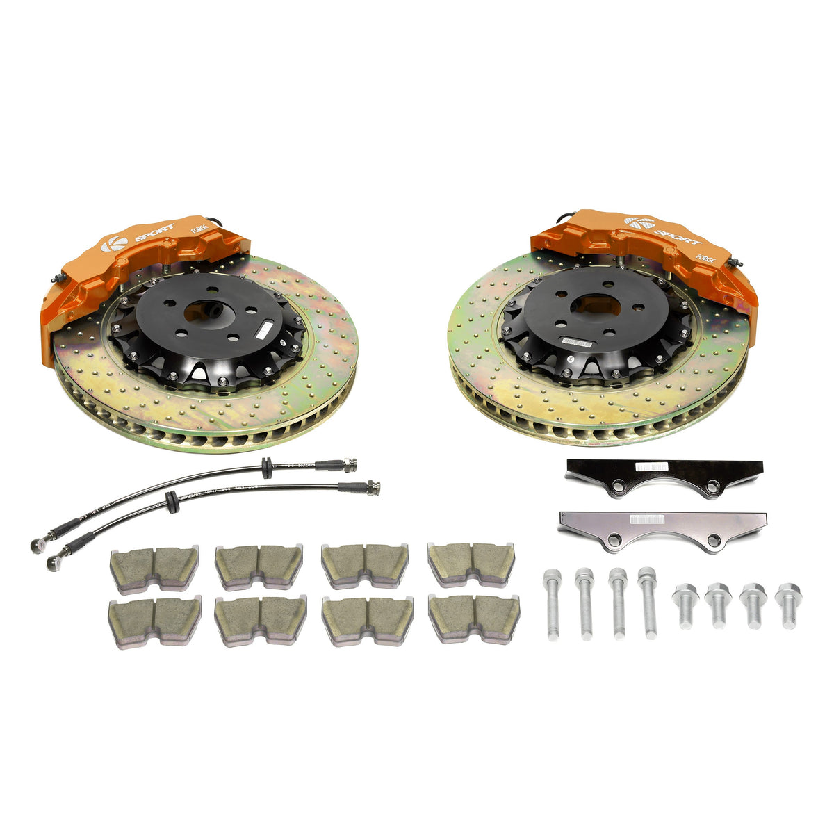 Ksport Supercomp Big Brake Kit - BKFD130-971CO For Mercury Cougar 1999-2002