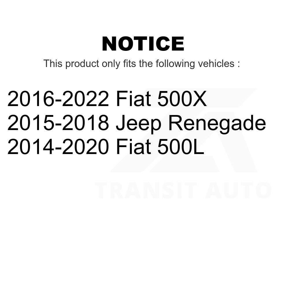 Left Outer Steering Tie Rod End TOR-ES801215 For Jeep Renegade Fiat 500X 500L