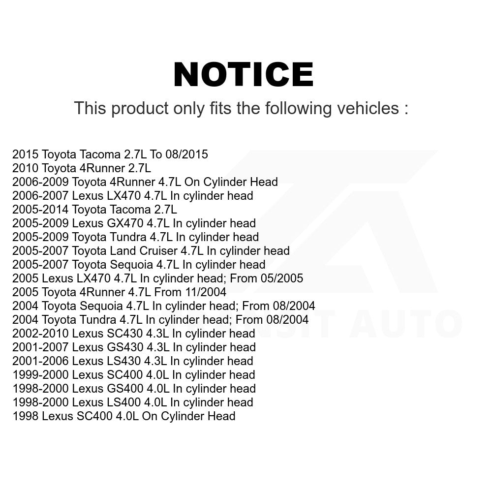 Mpulse Engine Camshaft Position Sensor SEN-2CAM0290 For Toyota Tacoma Tundra 4Runner Lexus Sequoia LS430 GX470 SC430 LS400 GS430 GS400 LX470 Land Cruiser SC400