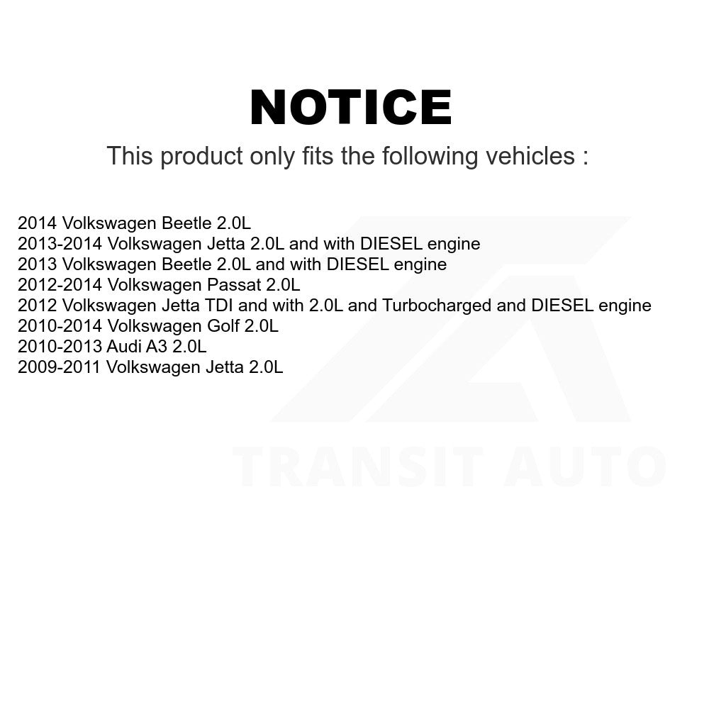 Mpulse Engine Crankshaft Position Sensor SEN-2CRK0027 For Volkswagen Jetta Passat Beetle Golf Audi A3