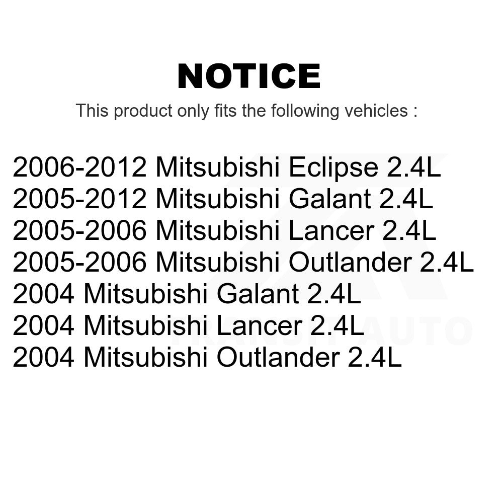 Mpulse Engine Crankshaft Position Sensor SEN-2CRK0386 For Mitsubishi Galant Eclipse Lancer Outlander 2.4L