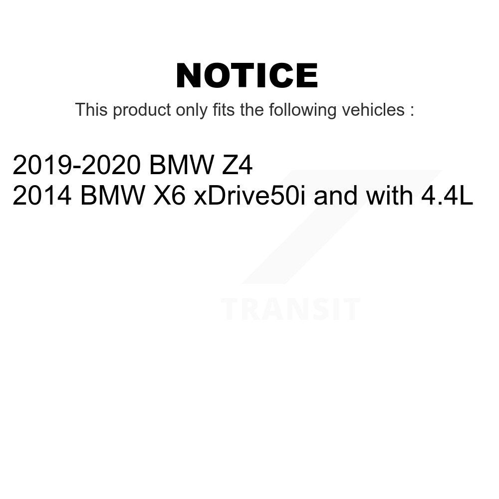 Mpulse Front Disc Brake Pads Wear Sensor (2 Pack) For BMW X6 Z4 KSE-100385