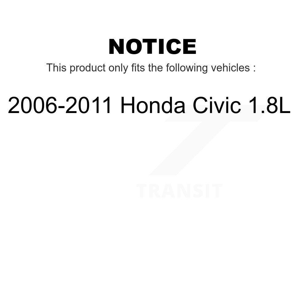 Mpulse Ignition Coil Kit For 2006-2011 Honda Civic 1.8L KMP-100382