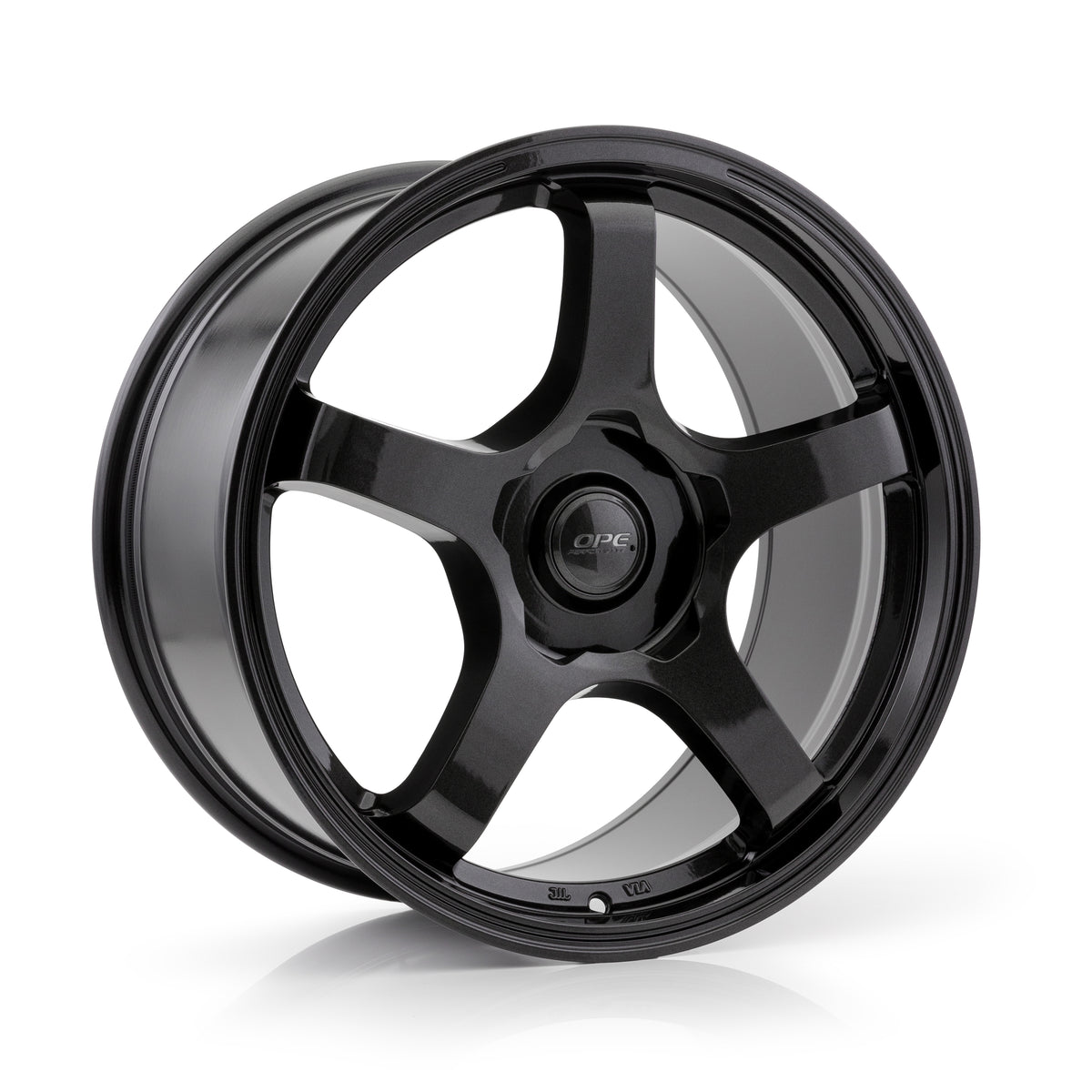 OPE Diamond Black 18x9.5 5x112 Wheels - FF05-0201DB
