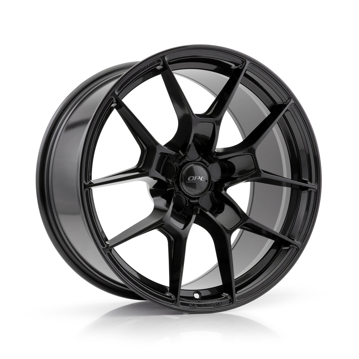 OPE Diamond Black 18x9.5 5x114.3 Wheels - FF06-824DB