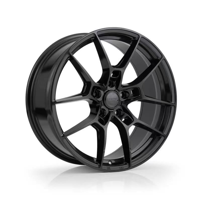 OPE Diamond Black 19x8.5 5x114.3 Wheels - FF06-0137DB