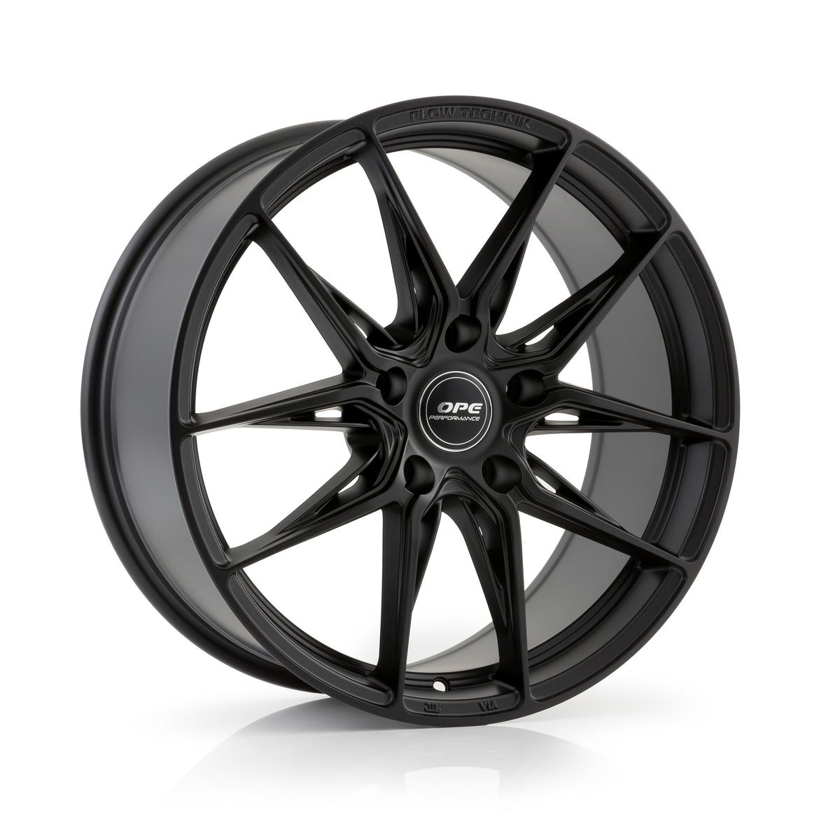 OPE Matt Black 19x8.5 5x114.3 Wheels - TITAN-9852570114MB*
