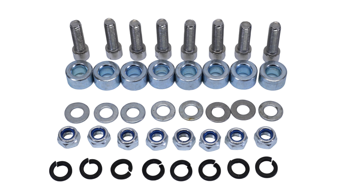 PLM Seat Hardware Kit - Bolts Nuts Washers Spacers For Sparco Recaro Bide Seats