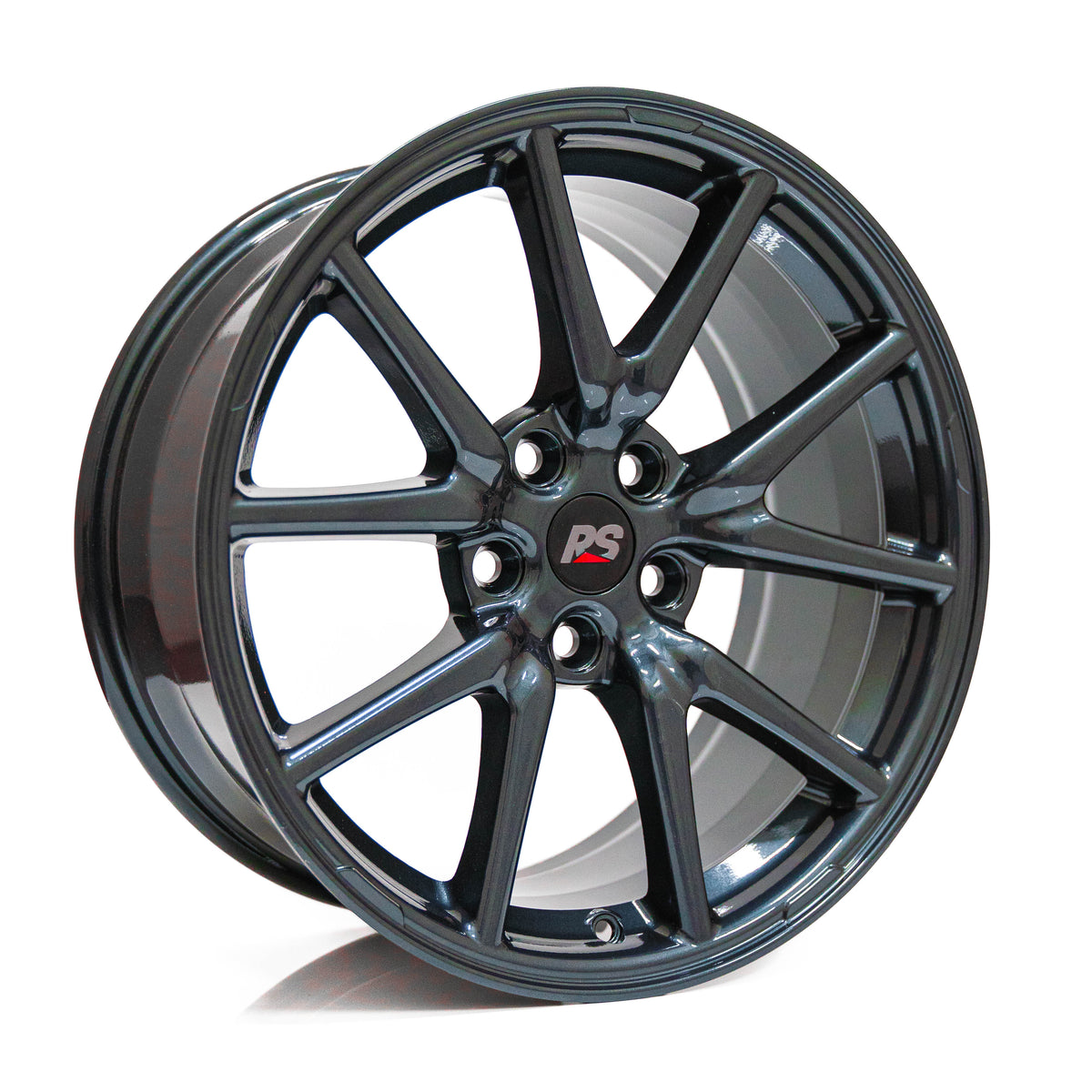 RS Dark Gunmetal 18x8.5 5x114.3 Wheels - TS02-1864G