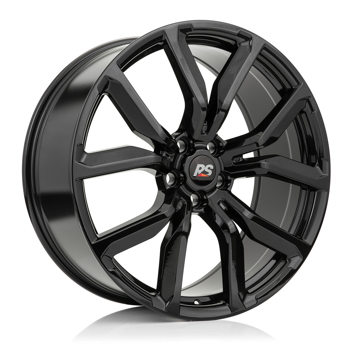 RS GLOSS BLACK 22x9.5 5x120 Wheels - LS3-22