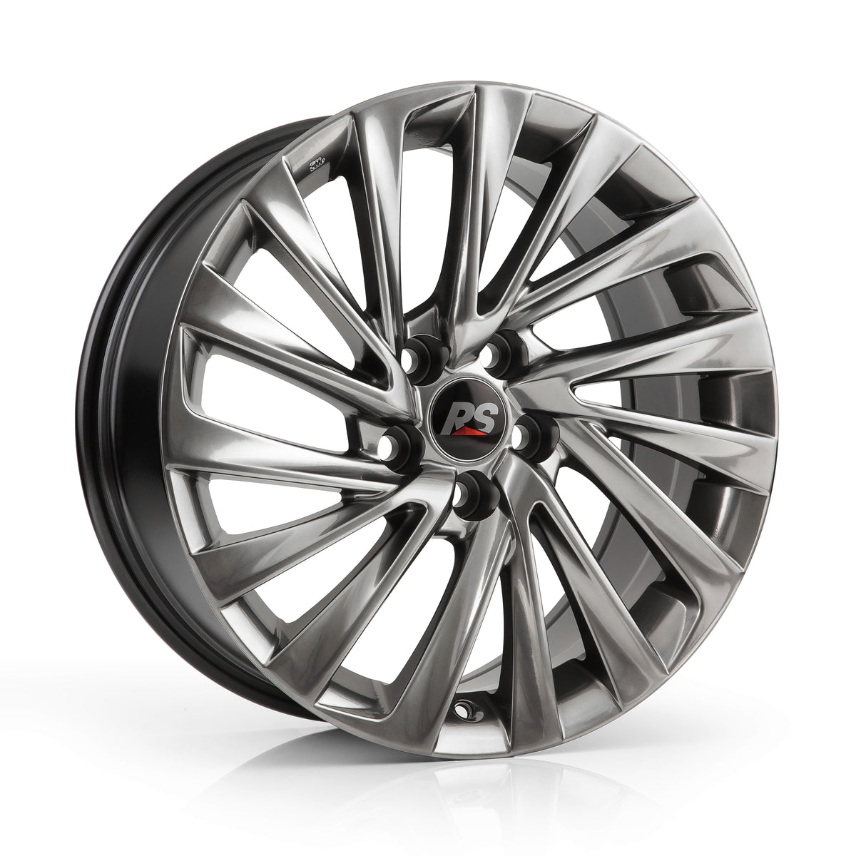 RS Hyper Black 17x7.5 5x114.3 Wheels - DR4-1760HB