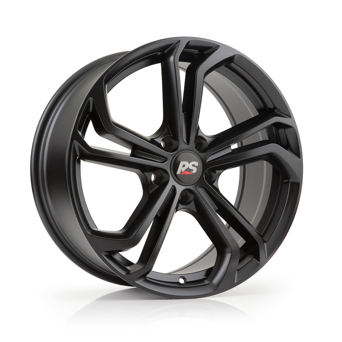RS Satin Black 17x7.5 5x112 Wheels - VW02-17